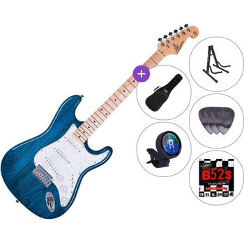 SX SST/ASH SET 3 Trans Blue Електрическа китара