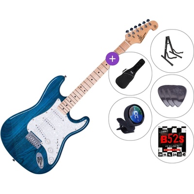 SX SST/ASH SET 3 Trans Blue Електрическа китара