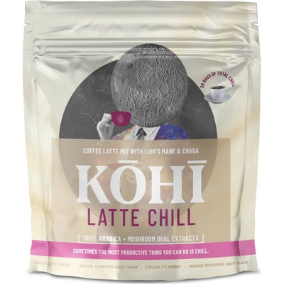 Kohi Superionherbs Latte adaptogen coffee mix with lion’s mane & chaga 20 sáčků