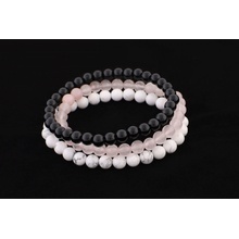 Yogashop sada růženín howlite a onyx 721825