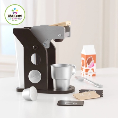 KidKraft Espresso kávovar s príslušenstvom