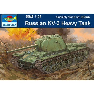 Trumpeter Russian KV-3 Heavy Tank 1:35