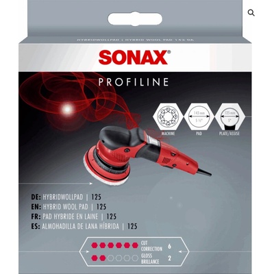 Sonax HybridWollPad Dual Action 143 mm
