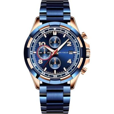 MINI FOCUS Часовник Mini Focus TY-23934 - Син KP23934 (TY-23934)