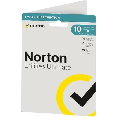 NORTON UTILITIES ULTIMATE WL 1lic. 10 lic. 1 rok (21464752)