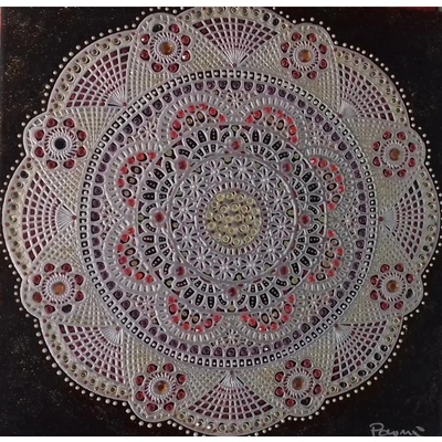 Mandala s kamienkami č.2 - Eva Paronai