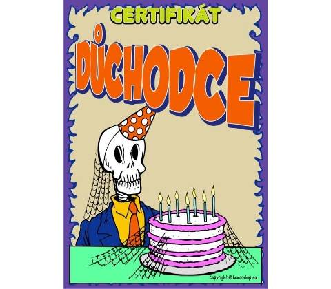 Certifikát důchodce