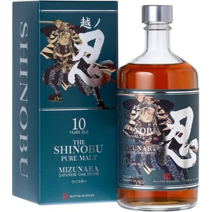 Shinobu Pure Malt 10 YO - малцово японско уиски 700ml