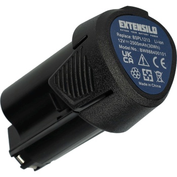 EXTENSILO Батерия за Ryobi BSPL1213, 12 V, 2.5 Ah (888400101)