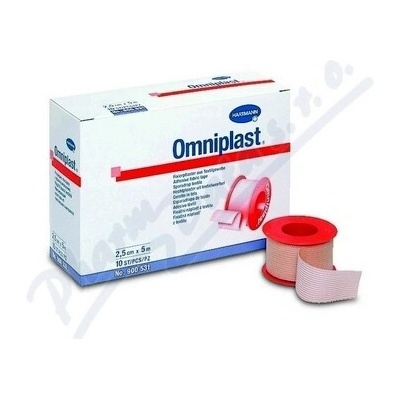 Omniplast textilná 2,5 cm x 5 m 1 ks