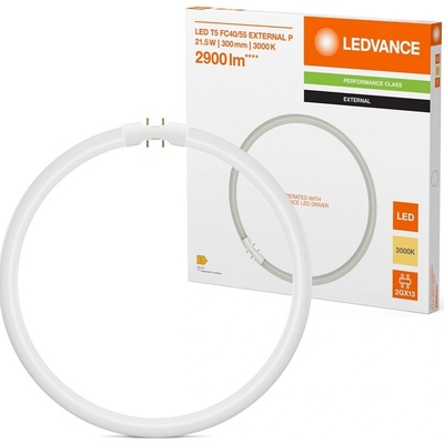 LEDVANCE Žiarovka LED FC40/55LED 21,5W/830 2Gx13 kruhová PMC