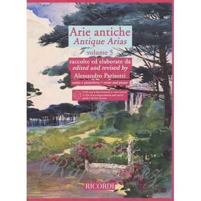 ARIE ANTICHE 5 + 2x CD / spev + klavír