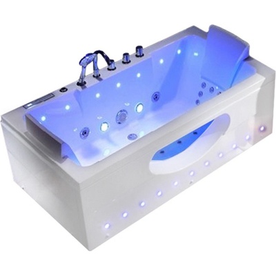 BPS-koupelny 160 x 84 cm HYD-IR933B-WH – Zboží Dáma