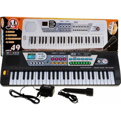 Tomido Keyboard s příslušenstvím mikrofon přenosné klávesy – Zboží Dáma