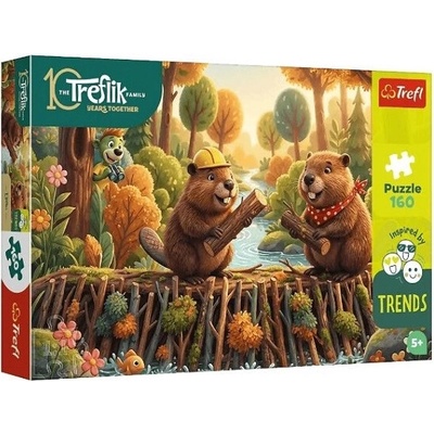 Trefl U bobra Rodina Treflíkov 160 dielov