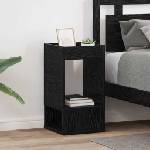 vidaXL Крайна масичка 2 бр. Черния дъб 30 x 30 x 56 см (890931)