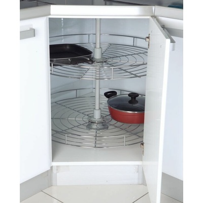 Starax S-3034-C otočný 4/4 drôtený kôš chróm 750mm