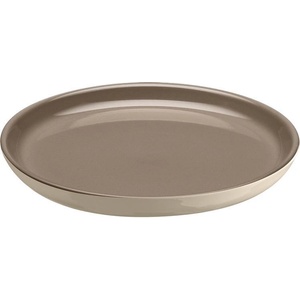 Emile henry (Франция) Керамична чиния emile henry dinner plate основна - цвят сиво-бежово с екрю (eh 8925-g9)