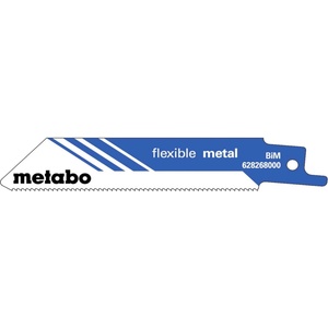 Metabo - Комплект ножове за метал 18 TPI, дължина 100 мм, 5 бр. 628268000 (628268000)