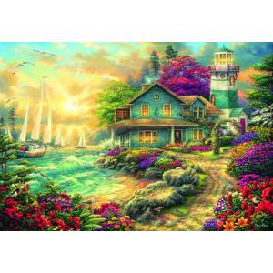 Grafika Art Puzzle - Puzzle Pinson: Sunrise by the Sea 1000 - 1 000 piese