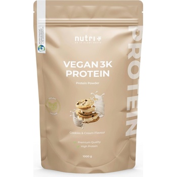 nutri + Протеин на прах Vegan 3K - Cookies & Cream