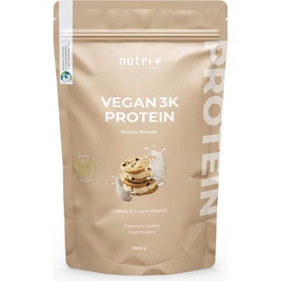 nutri + Протеин на прах Vegan 3K - Cookies & Cream