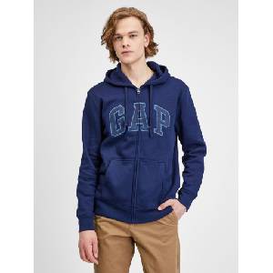 GAP Суитшърт с цип и лого на Gap GAP | Sin | МЪЖЕ | XS