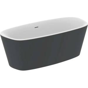 Ideal Standard Dea - Свободностояща вана 190x90 см бяло мат/черно мат K8722V3 (K8722V3)