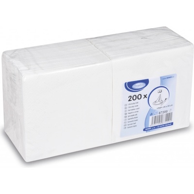 Wimex Ubrousek PAP FSC Mix 3V bílý 200 ks 24x24cm