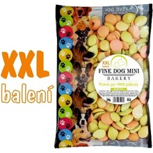 Fine Dog MINI MIX Piškóty FAREBNÉ XXL 200 g