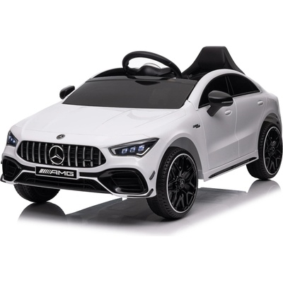Mamido elektrické autíčko Mercedes CLA 45s AMG 4x4 bílá