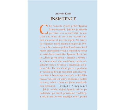 Insistence - Antonín Kosík