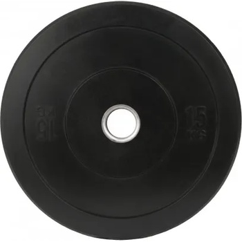 Image 1 of Sportmann Гумена тежест Bumper Plate SPORTMANN 15 кг / 51 мм- Черен