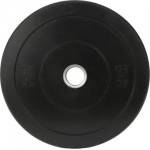 Sportmann Гумена тежест Bumper Plate SPORTMANN 15 кг / 51 мм- Черен