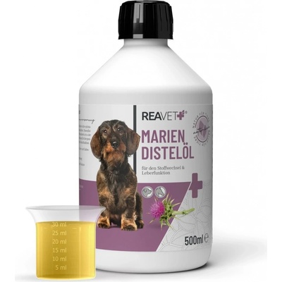 Reavet Přírodní ostropestřecový olej 500 ml