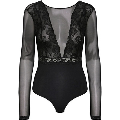 Pieces dámské body PCSECIL 17145962 Black – Sleviste.cz