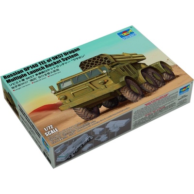Trumpeter Russian 9P140 TEL of 9K57 Uragan MLRS 1:72