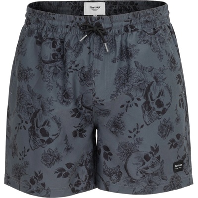 Firetrap Бански гащета Firetrap AOP Swim Shorts Sn53 - Charcoal