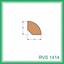 Kodrefa rohová lišta smrek RVS1414 14x14mm 2,5 m