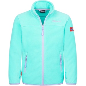 TROLLKIDS Детско поларено яке Trollkids Girls Oppdal Jacket XT Fleece jacket - Aqua Mint - размер 98 (EU) (703-2388-1712)