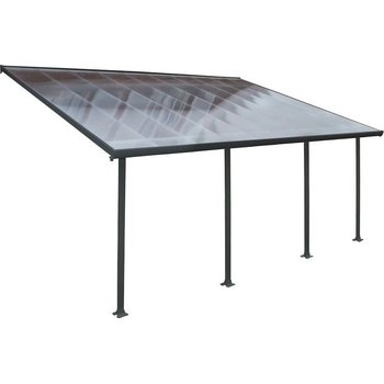 Palram Сенник за тераса Feria Palram - Canopia 4 х 6, 06 м сив (PAL704658)