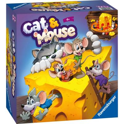 Ravensburger Настолна игра Cat & Mouse - Детска (24558)
