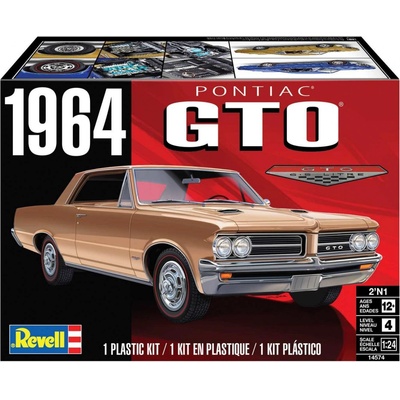 Revell Plastic ModelKit MONOGRAM auto 4574 '64 GTO 1:24