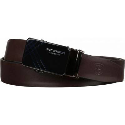 Peterson Pánský pásek PTN A014 D.BROWN