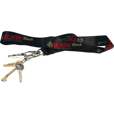 Šňůrka na krk RAW Black 1ks