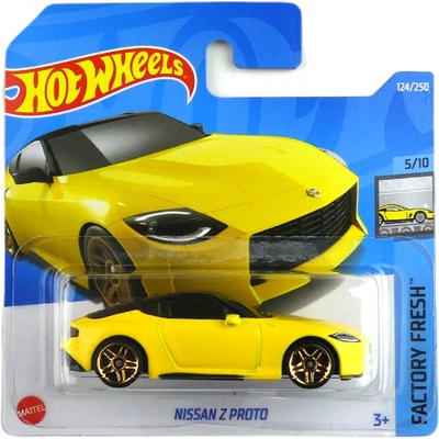 Mattel Hot Wheels Nissan Z Proto Yellow