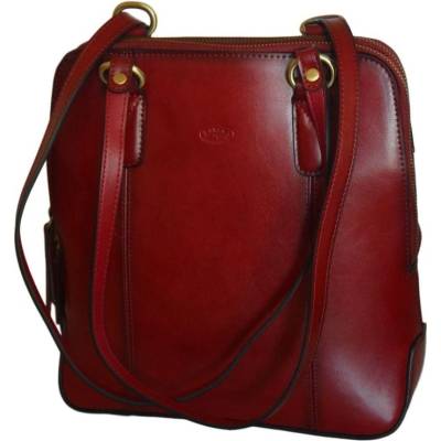 Katana 64206 dámský kožený batůžek rouge 6 l