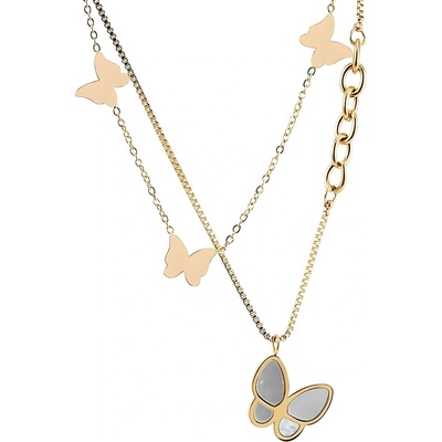 HARAHU Колие em-26960 - Златен kp26960 (em-26960)