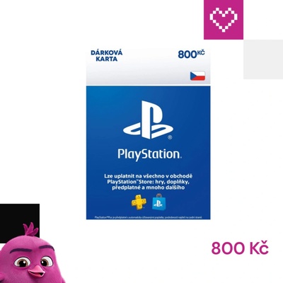 PlayStation Store dárková karta 800 Kč