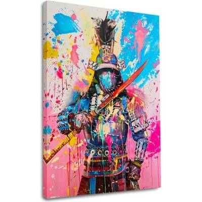 Obraz Samurai Spirit na plátne | dokončené rukou umelca - 40x50 cm